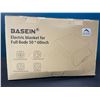 Image 1 : Lot of 1 Basein Electric Heated Blanket - 50 x 60inch - Brown Sherpa Plush Heated Blanket