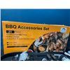 Image 2 : Lot of 1 BBQ Accessories Set - 25 Pieces - Assorted BBQ Tools in Case