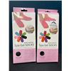 Image 1 : Lot of 2 Packs of Moisturizing Spa Gel Socks - One Size Fits Most