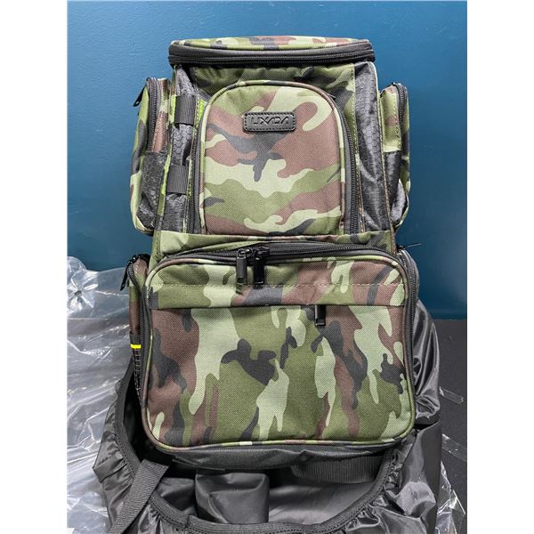 Lot of 1 Lixada Tactical Fishing Backpack/Multifunctional Waterproof Utility Bag - Camo