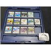 Image 1 : Lot of 1 Case of Assorted Nintendo DS Games - Includes Pokemon White, Super Mario, Sonic, and More!