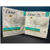 Image 1 : Lot of 2 Multi-Packs of Dove Sensitive Skin Moisturizing Soap - 12 Bars Per Pack