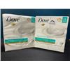 Image 1 : Lot of 2 Multi-Packs of Dove Sensitive Skin Moisturizing Soap - 12 Bars Per Pack