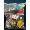 Image 2 : Lot of 1 45-Piece Drill Brush Cleaning Attachment Set - Brand New!