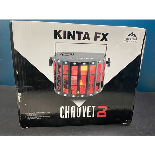 Lot of 1 Chauvet DJ Kinta FX Effect Light - RETAILS FOR $250!! BRAND NEW IN BOX!