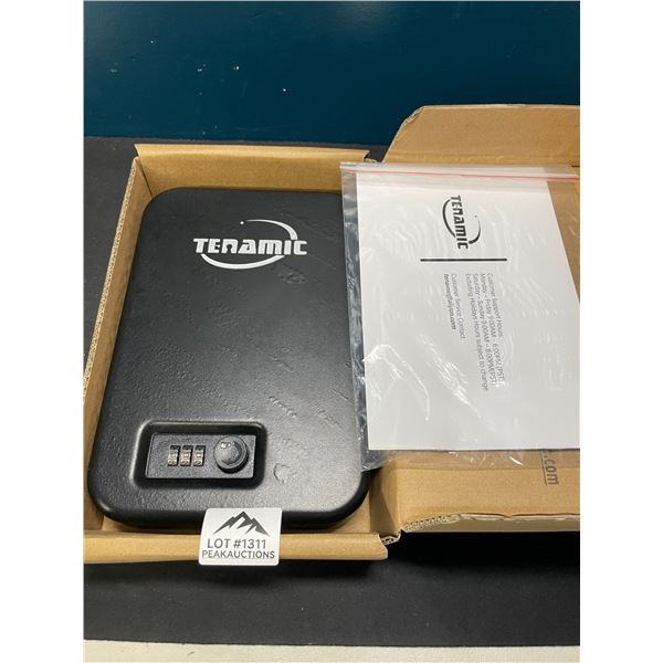 Lot of 1 Tenamic Portable Travel Pistol Gun Safe - Model GC10