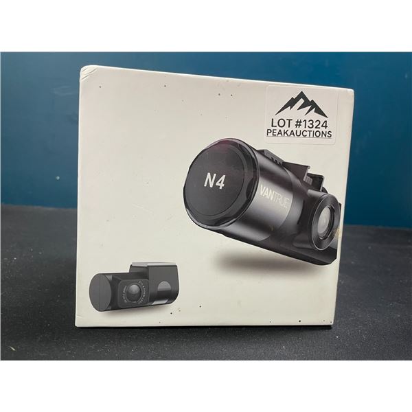 Lot of 1 Vantrue OnDash N4 3-Channel 4K Dash Camera w/ Super Night Vision & 24hr Parking Mode