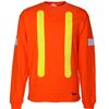 Image 1 : Lot of 1 Viking Long Sleeve Orange Hi-Visibility Shirt - Size 2XL