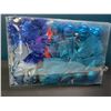 Image 2 : Lot of 1 Box of Blue Christmas Balls/Decorations Set