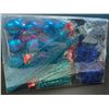 Image 2 : Lot of 1 Box of Blue Christmas Balls/Decorations Set