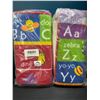Image 1 : Lot of 2 Alphabetical/Educational Rugs for Kids