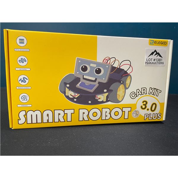Lot of 1 Elegoo Smart Robot Car Kit 3.0 Plus - Educational Toy Robot Kit for Arduino Learners