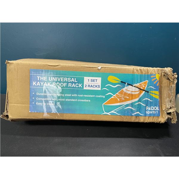 Lot of 1 Kayak Roof Rack Set - 2 Racks Included