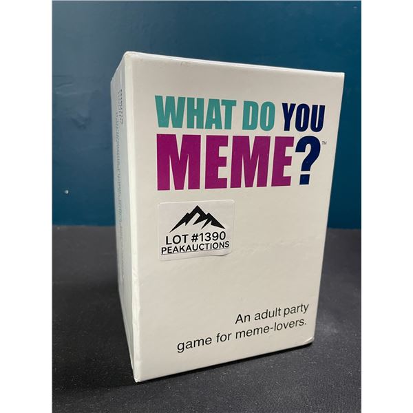 Lot of 1 "What Do You Meme?" Adult Paty Card Game