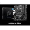 Image 1 : Lot of 1 MSI B560M-A Pro Intel Motherboard for PC