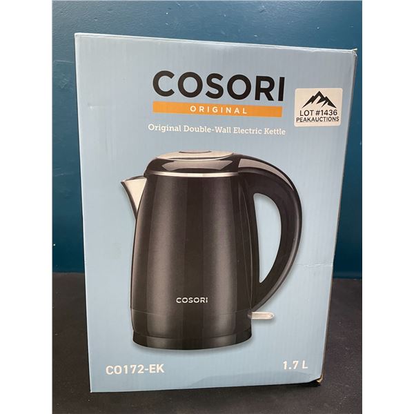 Lot of 1 Cosori Original Double-Wall Electric Kettle - 1.7L