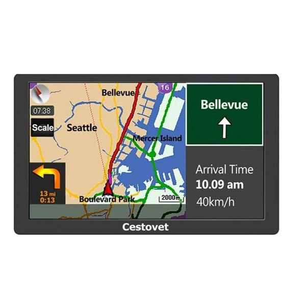 Lot of 1 Cestovet HD GPS Navigation for Cars - Brand New Sealed!