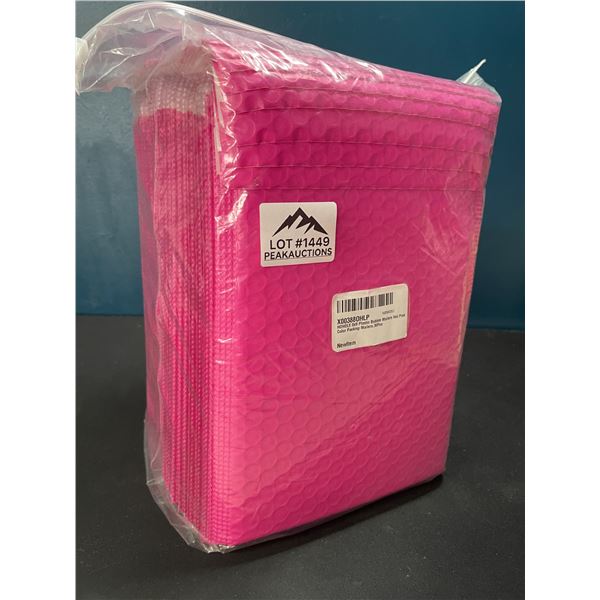 Lot of 1 Multi-Pack of Bubble Mailers - 6 x 9 inch - Pink - 30PCS