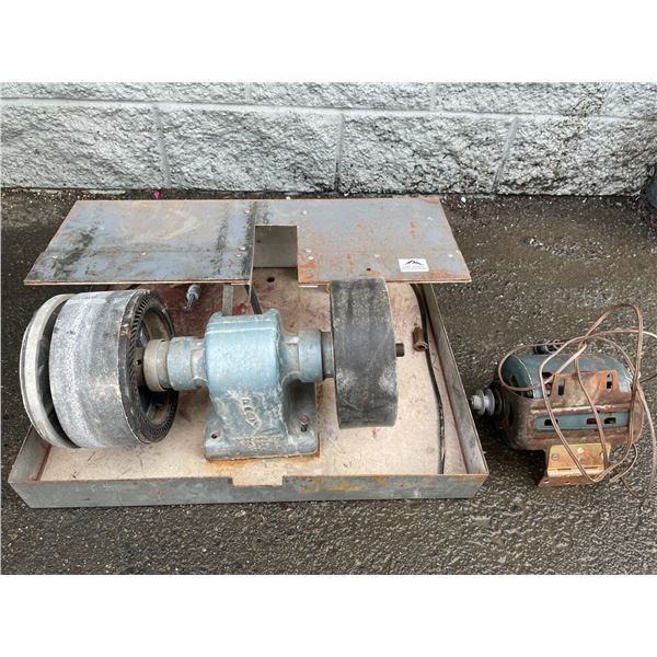 Lot of 1 Lapidary Cabbing and Buffing Machine - Rock Buffer/Polisher - Works - Used