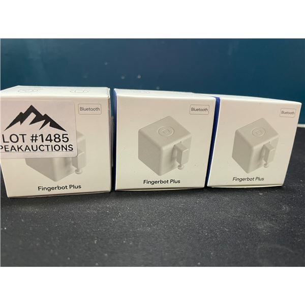 Lot of 3 Fingerbot Plus - Bluetooth Smart Button Pushers!