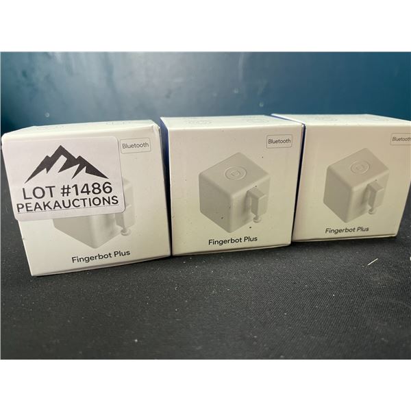 Lot of 3 Fingerbot Plus - Bluetooth Smart Button Pushers!