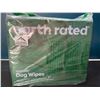 Image 1 : Lot of 1 Box of Earth Rated Lavender Dog Grooming Wipes - 400 Count