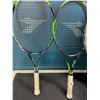 Image 2 : Lot of 3 Tennis Rackets - Used