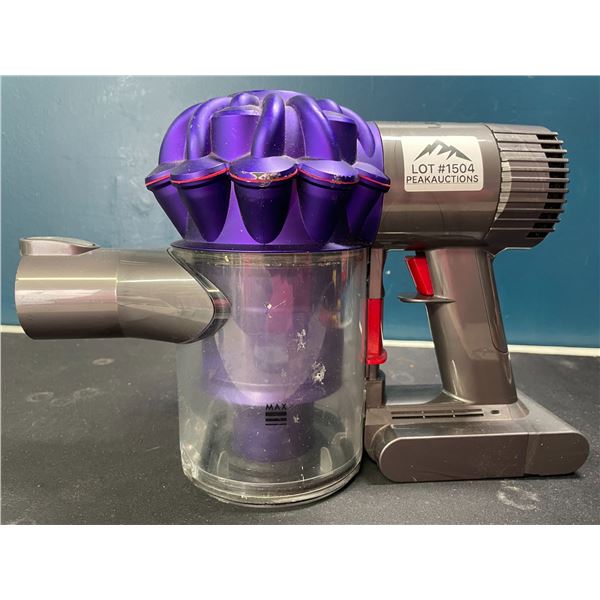 Lot of 1 Dyson Handheld Vacuum w/ Battery - Used