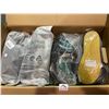 Image 1 : Lot of 1 Box of Assorted Slippers - Large Box 12 x 16 inch