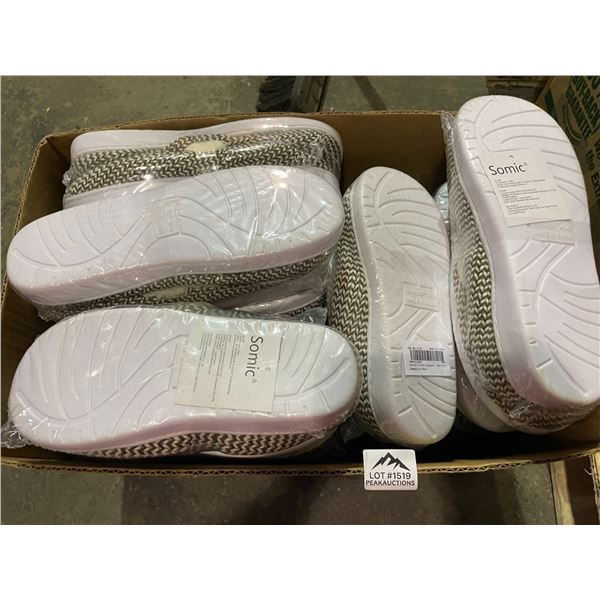 Lot of 1 Box of Assorted Slippers - Large Box 12 x 16 inch