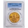 1927 $20 Double Eagle Gold Coin PCGS MS63