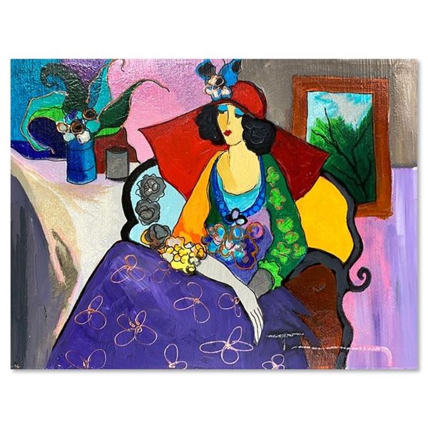 Red Hat by Tarkay (1935-2012)