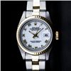 Image 1 : Rolex Ladies White Roman Oyster Band Wristwatch 26MM