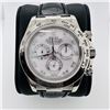 Rolex Daytona 18k White Gold MoP Dial with Leather Strap Wristwatch (Very Rare)