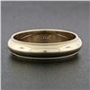 Image 2 : NEW Classic 14k Yellow Gold 5mm Domed Polished Milgrain Men's Wedding Band Ring