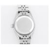 Image 9 : Rolex Ladies Quickset Stainless Steel White Arabic 26MM Date Wristwatch