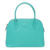 Image 1 : Hermes Emerald Green Epson Leather Bolide 27cm Shoulder Bag