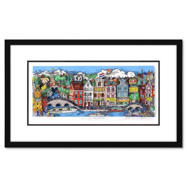 Alluringly Amsterdam (Black) by Fazzino, Charles