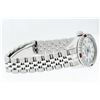 Image 7 : Rolex Sapphire Quickset White Index Diamond Ruby Datejust Wristwatch