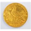 Image 2 : 1914 $5 Indian Head Half Eagle Gold Coin XF