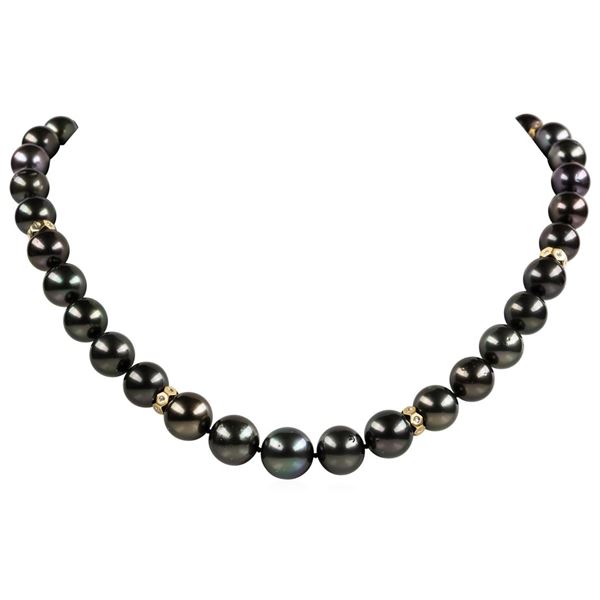 Pearl and Diamond Necklace