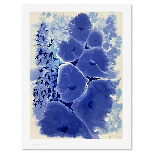 Mauve Floral by Eyvind Earle (1916-2000)