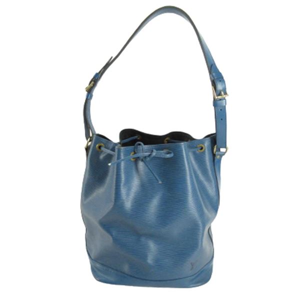 Louis Vuitton Blue Epi Leather Noe Bucket Bag