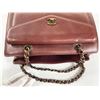 Image 5 : Chanel Dark Red Leather Vintage Bordeaux Tote Bag