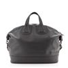 Image 2 : Givenchy Nigtingale Front Pocket Satchel Leather XL Black