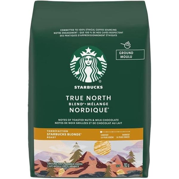 NEW 793G BAG OF STARBUCKS GROUND COFFEE