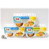 Image 1 : 3 PACKS OF DICED PEACHES - 4 CUPS PER PACK - 107ML