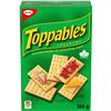 Image 1 : 4 NEW BOXES OF TOPPABLES CRACKERS - 386G PER BOX