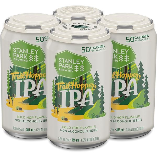 NEW 4 PACK OF STANLEY PARK TRAIL HOPPER IPA NON