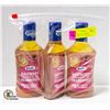 Image 1 : NEW 3 BOTTLES OF KRAFT RASPBERRY VINAIGRETTE